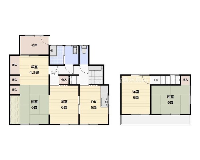 間取図 福田町古新田900-69戸建