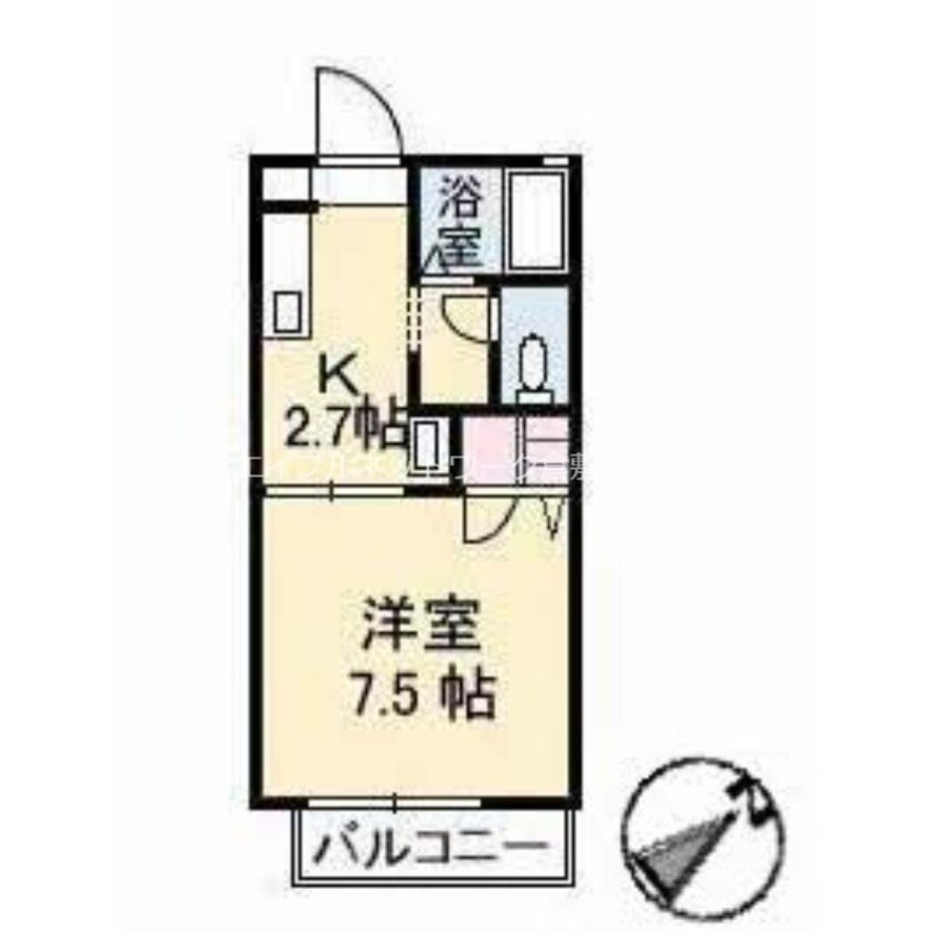 間取図 ディアス上小川