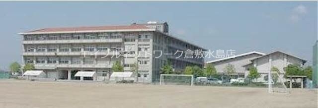 倉敷市立連島南中学校(中学校/中等教育学校)まで1109m シャインハイツ大梵B