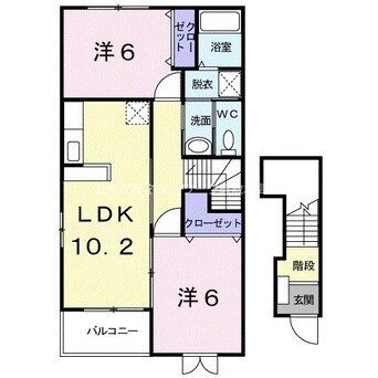 間取図 カーサ・サンリットＣ