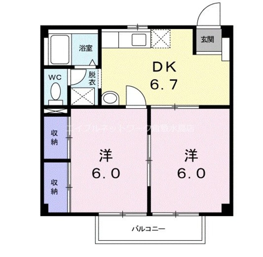 間取図 ニューシティこじま２１