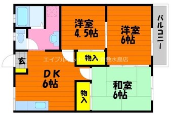 間取図 コーポ妙