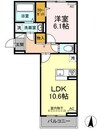 D-room笹沖 1LDKの間取り