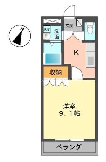 間取図 エーデルワイス