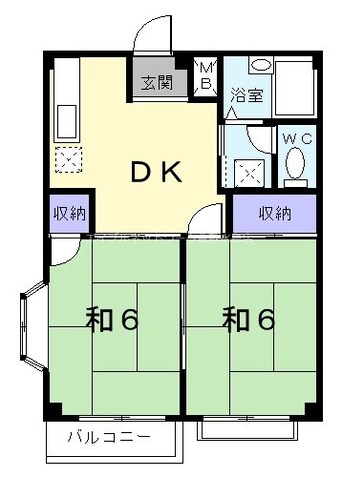 間取図 エルディム小田