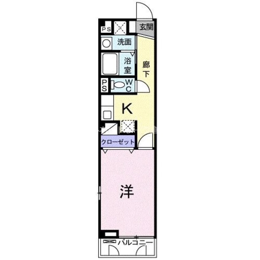 間取図 ルミネ高須Ｂ