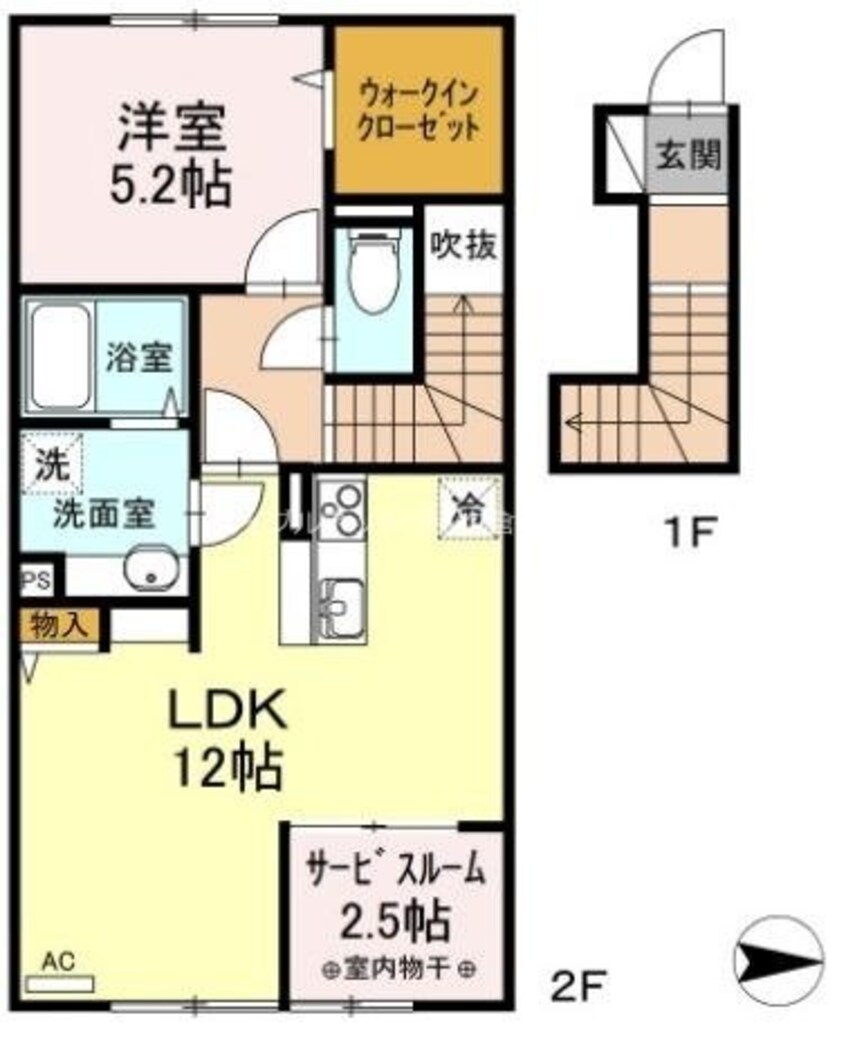 間取図 アセーボⅣ