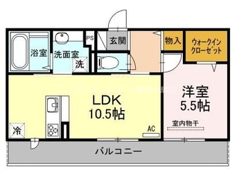 間取図 アヴァンスⅡ