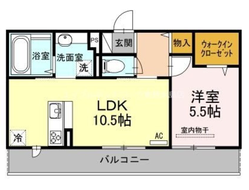 間取図 アヴァンスⅡ