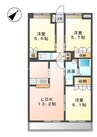 メルヴェイユ 3LDKの間取り