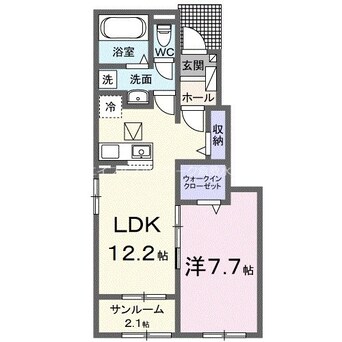 間取図 エルデ