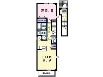 間取図 チアフルホームＡ