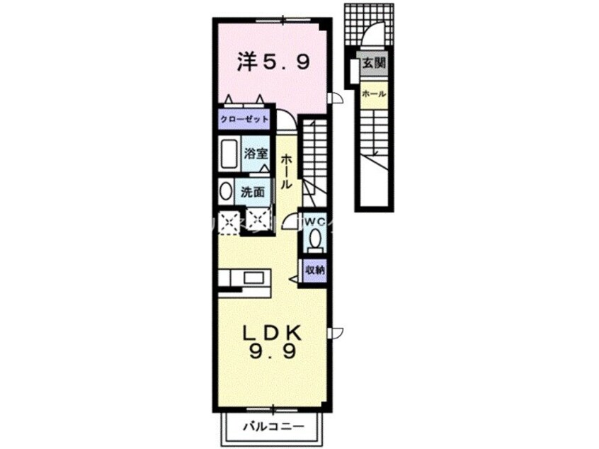 間取図 チアフルホームＡ