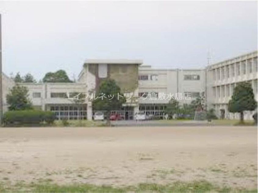 倉敷市立福田中学校(中学校/中等教育学校)まで479m カシュカシュ（ＢＥＬＳ認証・ＺＥＨ）