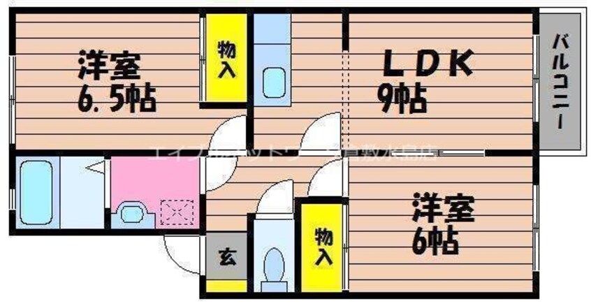 間取図 グランディール上成