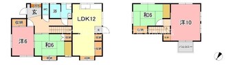 間取図 鶴新田１８３－８戸建