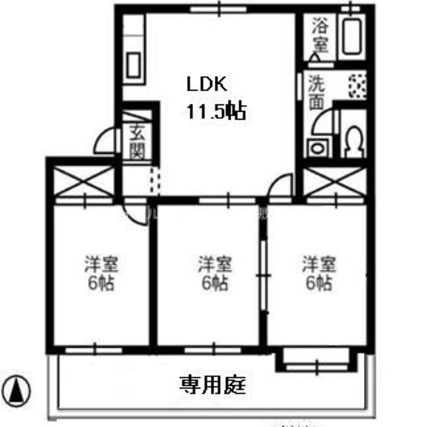 間取図 ベアフルートC