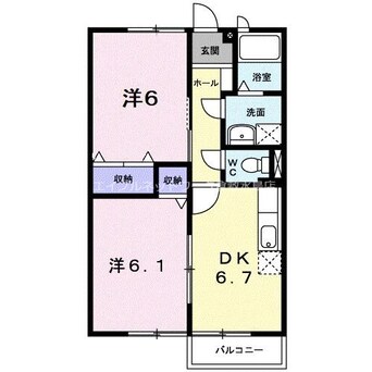 間取図 サンシャイン２２Ａ