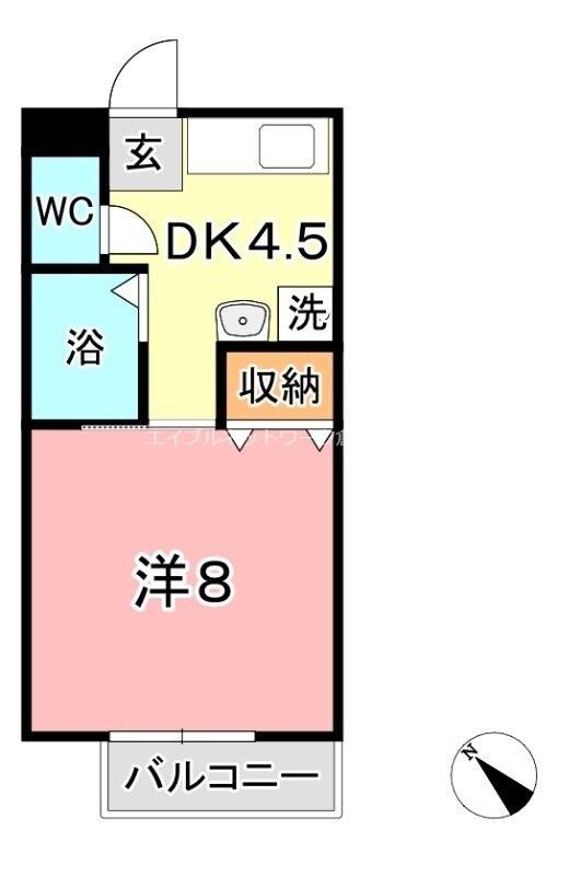 間取り図 パルティールＣ