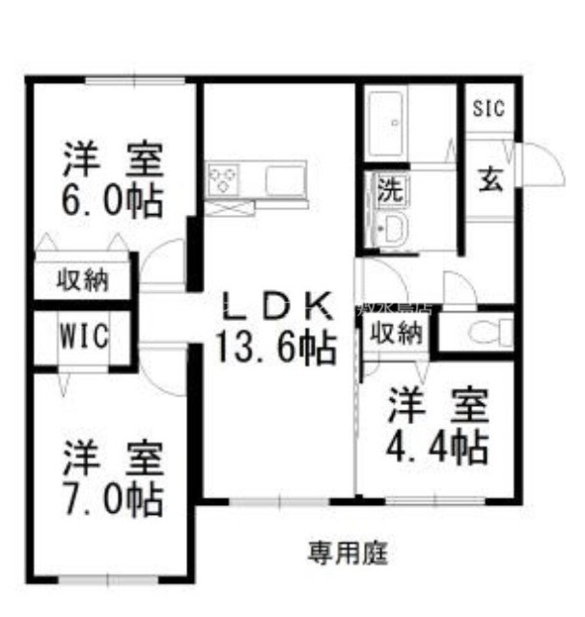 間取図 グランドメゾン