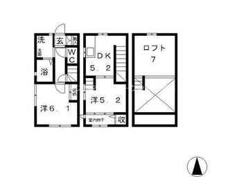 間取図 オセロ