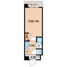 クレセントヒル 1Kの間取り