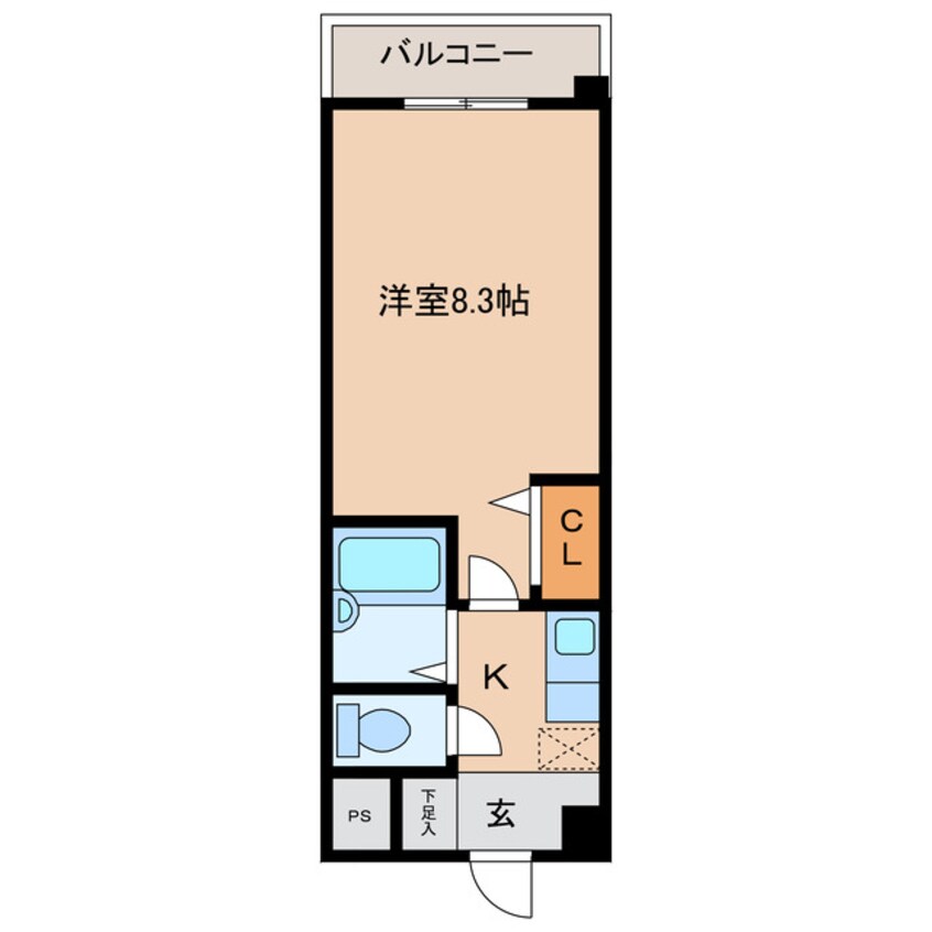 間取図 クレセントヒルイースト