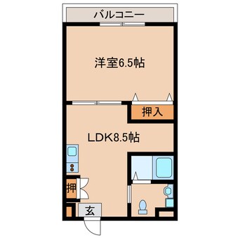 間取図 ユートピア三田