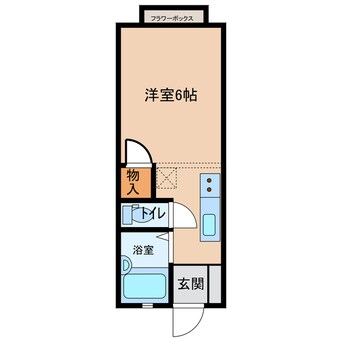 間取図 ルシェール三田3番館A棟