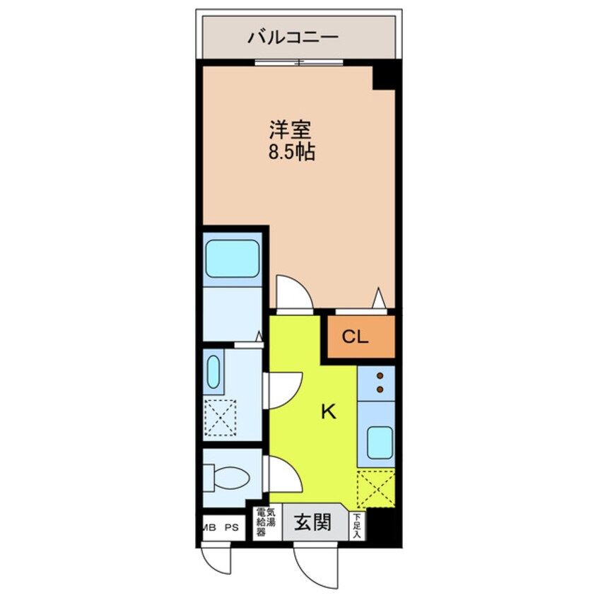 間取図 AILE三田本町