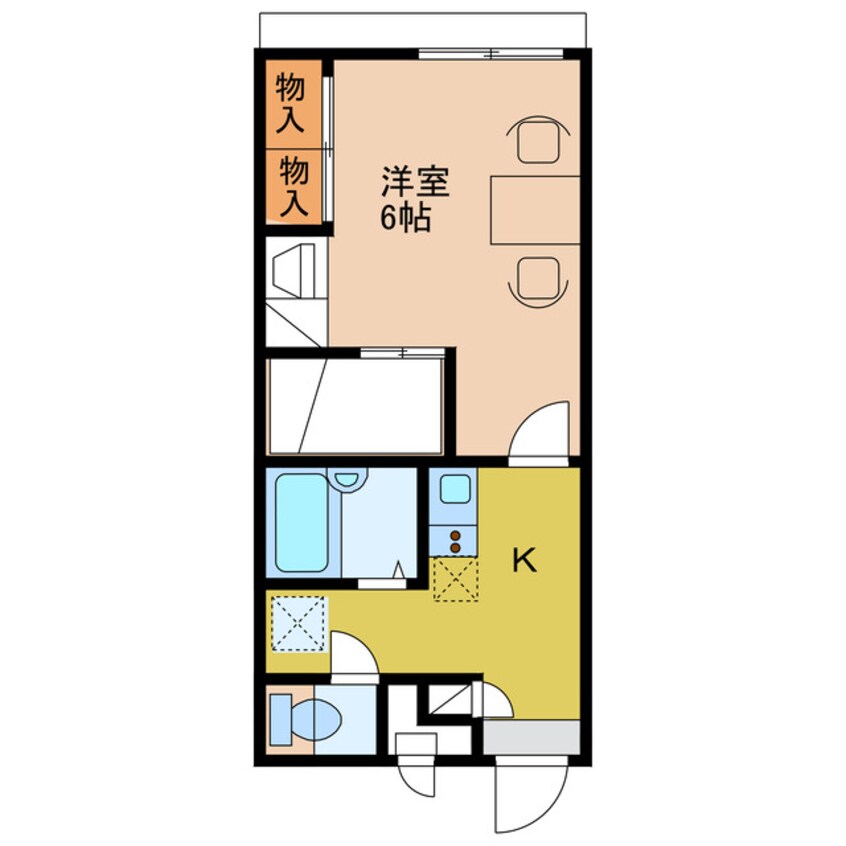 間取図 レオパレス三田ウチダ３号館