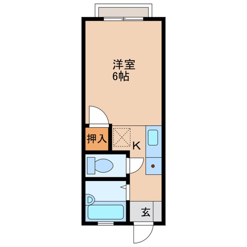 間取図 ウッドブリック横山