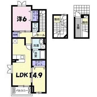 間取図 グランディオーズ