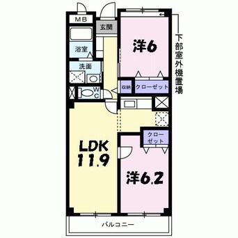 間取図 サンカルティエ