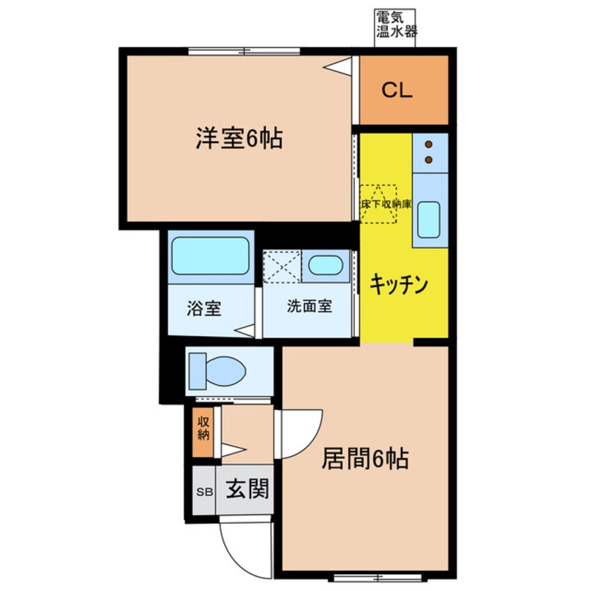 間取図 ハピネス・サイノ