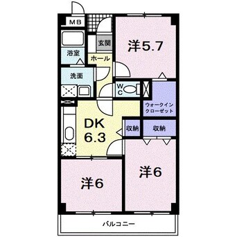 間取図 エレガントⅠ