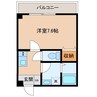 KORE・YIELD神戸北 1Kの間取り