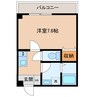 KORE・YIELD神戸北 1Kの間取り