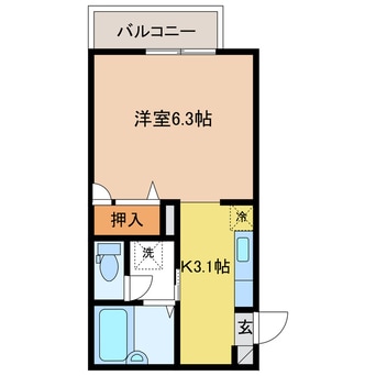 間取図 れんげハイツ