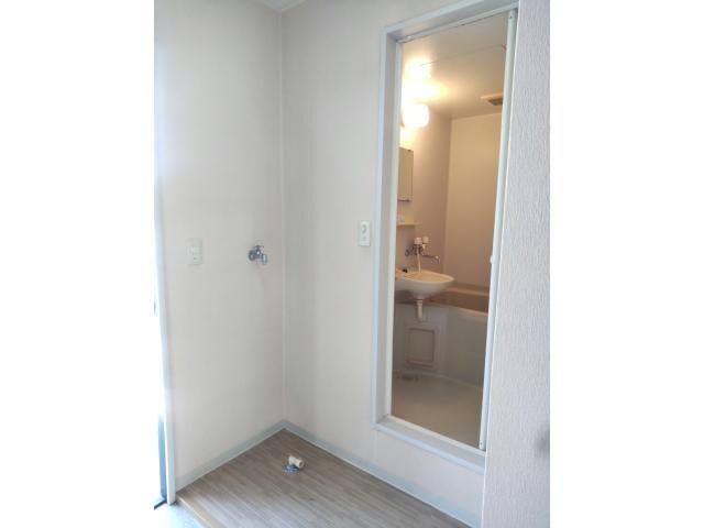 洗濯機置場 れんげハイツ