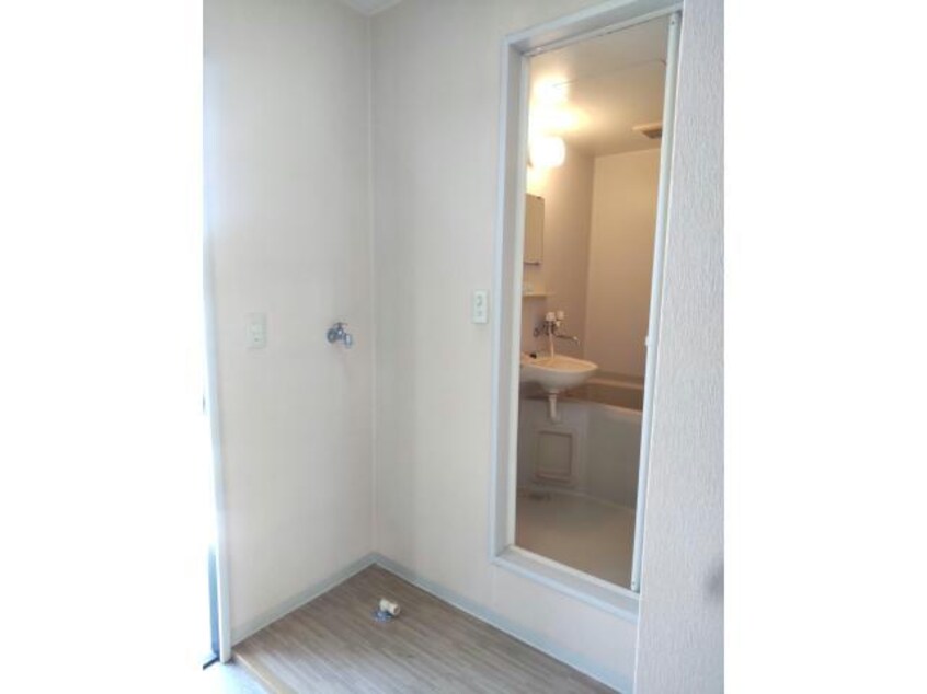 洗濯機置場 れんげハイツ