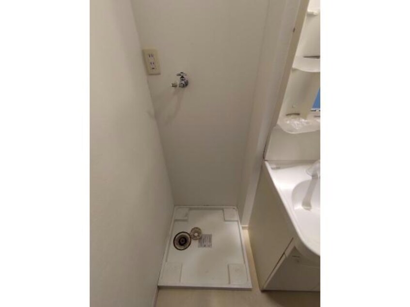 洗濯機置き場 スマイルⅡ番館