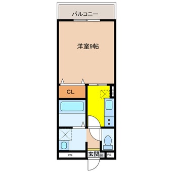 間取図 アムール三田