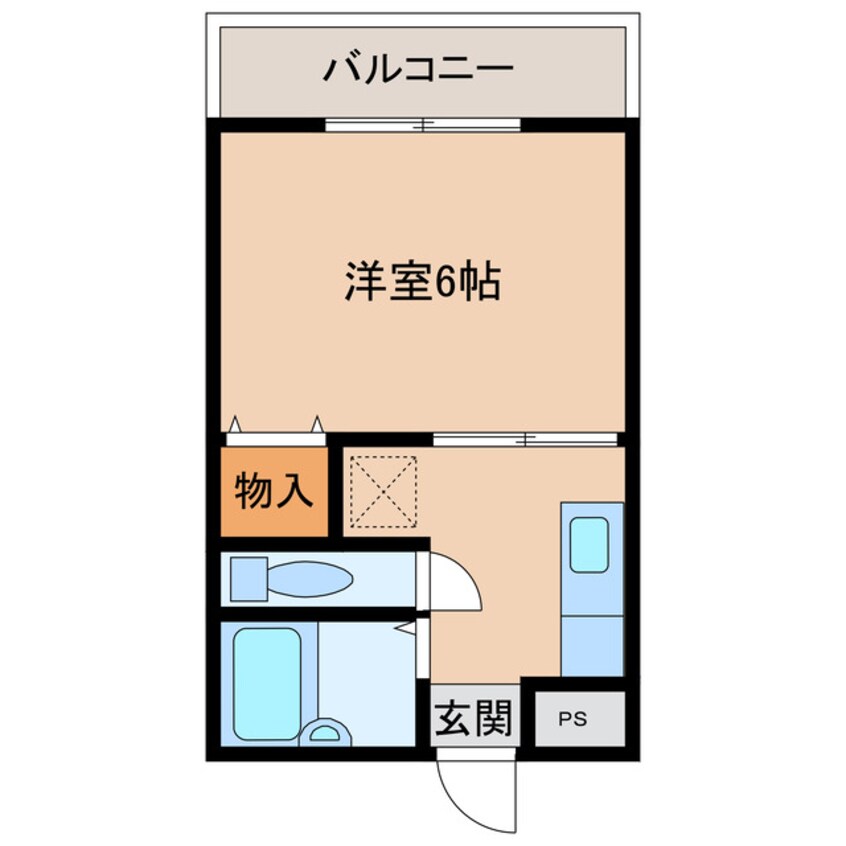 間取図 ボヌール・ヤマキ