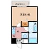 ラ･ポルテ三田町 1Kの間取り