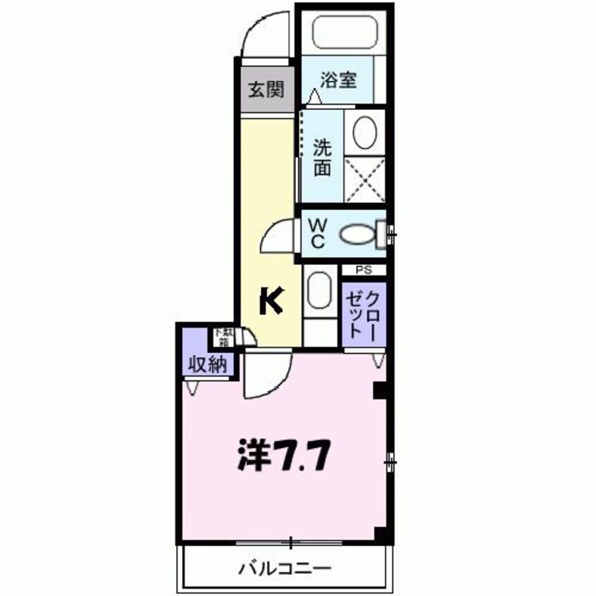 間取図 フィオーレ橘