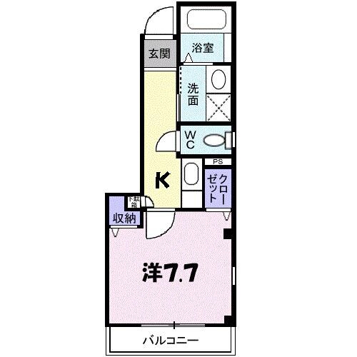 間取り図 フィオーレ橘