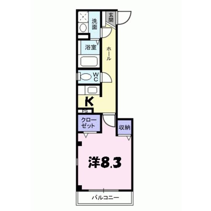 間取図 フィオーレ橘