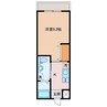 レトワールSⅢ 1Kの間取り