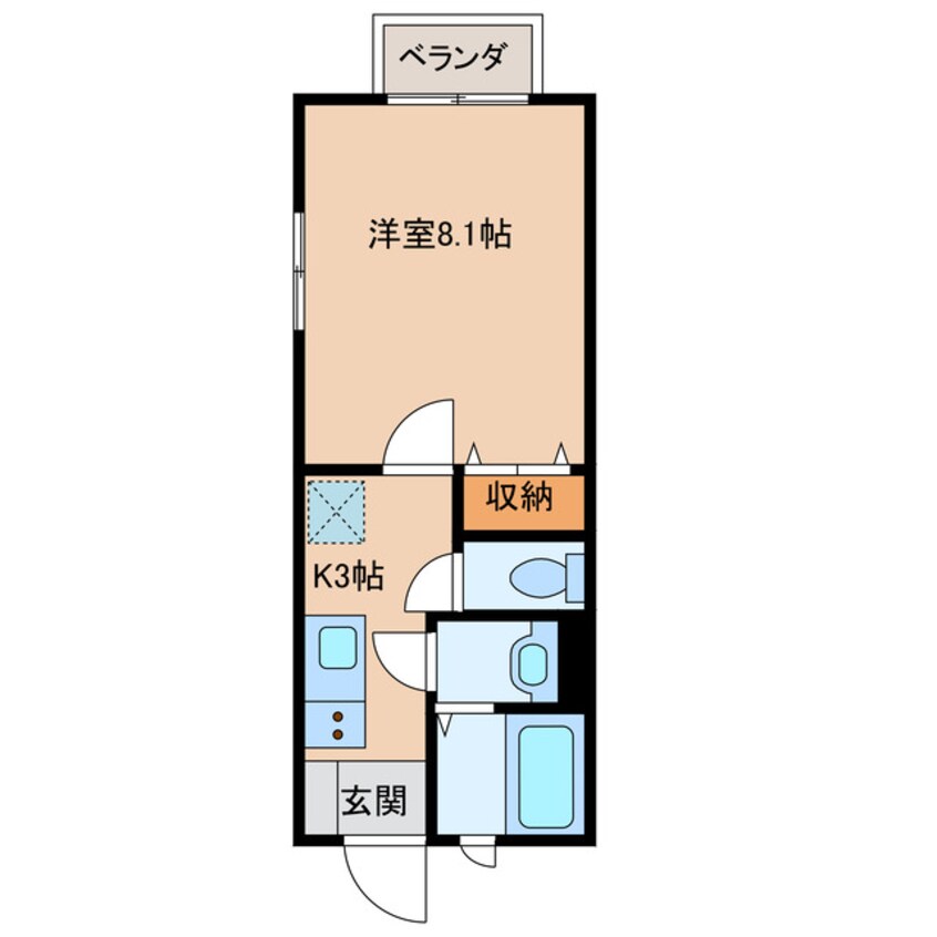 間取図 グレース広野